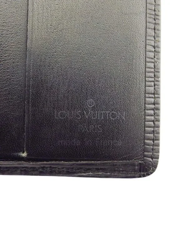 LOUIS VUITTON Bill Compartment black Women M63312 Authentic secondhand - Picture 3 of 8